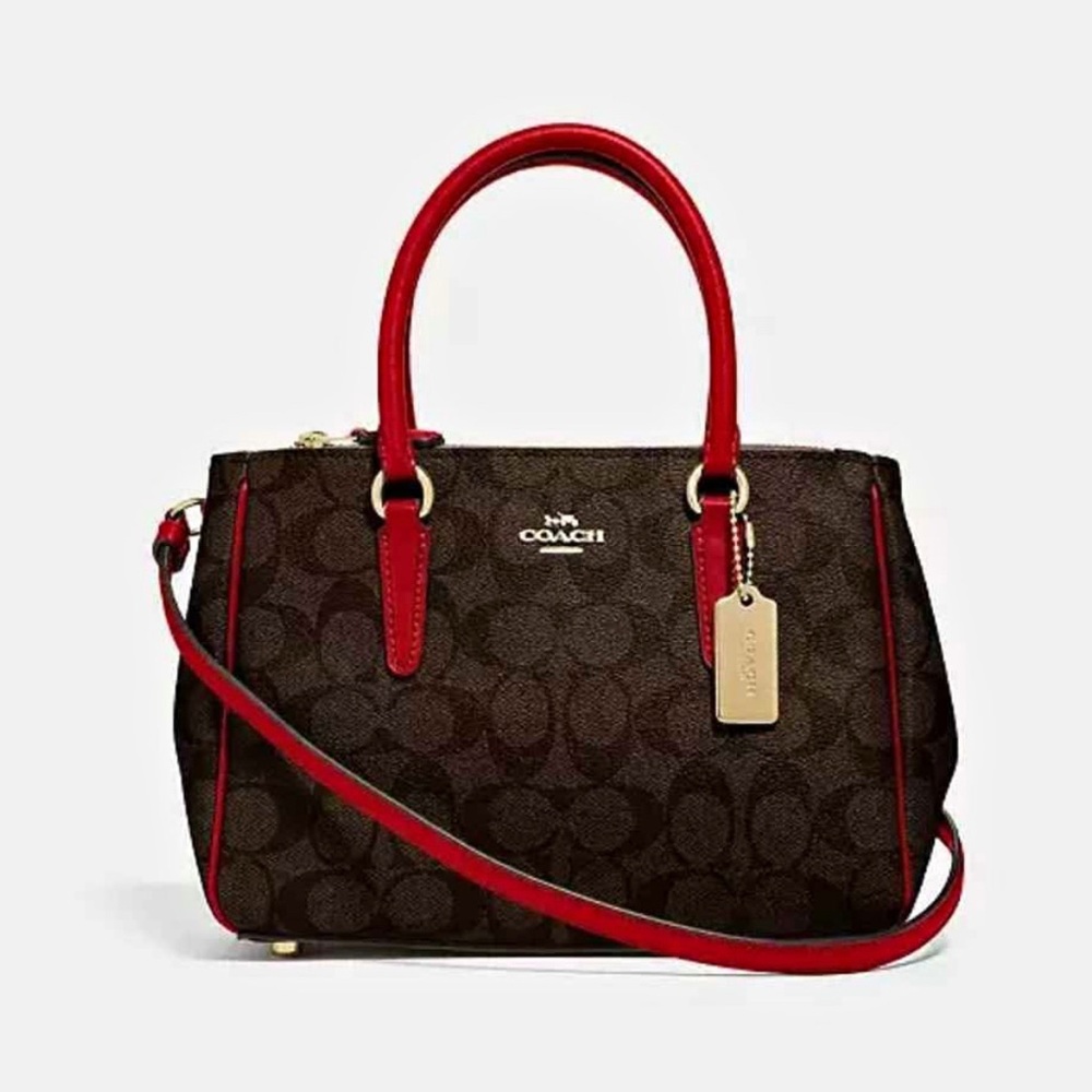 Coach Surrey Carryall in Signature Canvas! BEAUTIFUL!